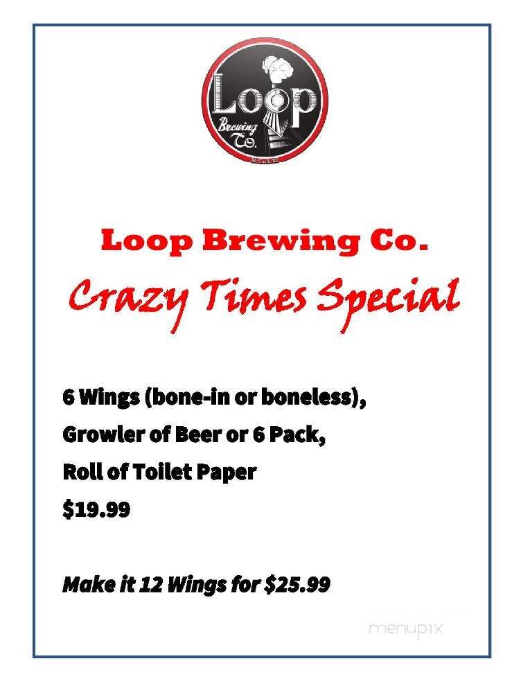 Loop Brewing Company - McCook, NE menu_pic