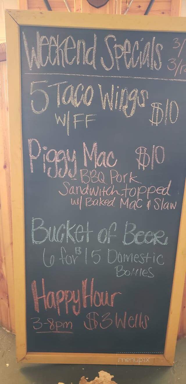 Alec's Sports Bar and Grill - Jesup, GA menu_pic
