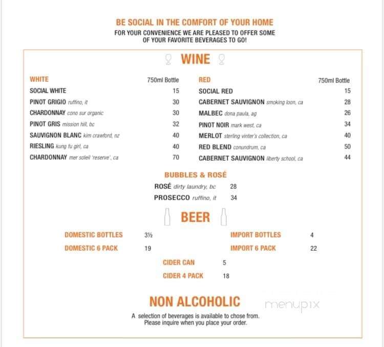 Brown's Social House - Mission, BC menu_pic