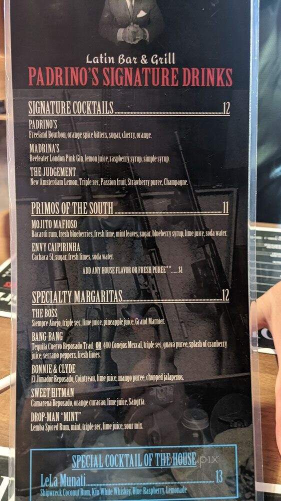 Padrino's Latin Bar & Grill - Henderson, NV menu_pic