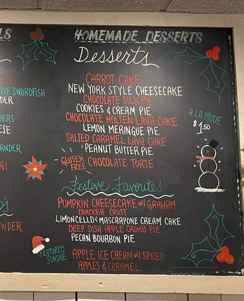 Post Office Pub Restaurant - North Grafton, MA menu_pic