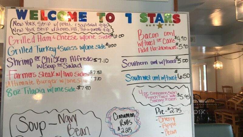7 Stars Family Restaurant - Hampton, IA menu_pic