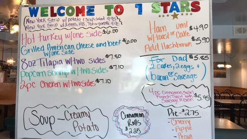 7 Stars Family Restaurant - Hampton, IA menu_pic