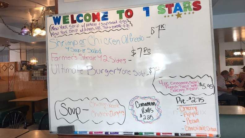 7 Stars Family Restaurant - Hampton, IA menu_pic