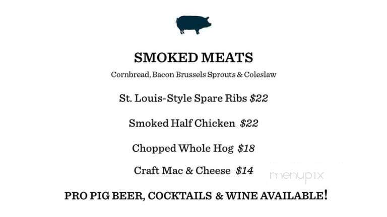 Prohibition Pig - Waterbury, VT menu_pic
