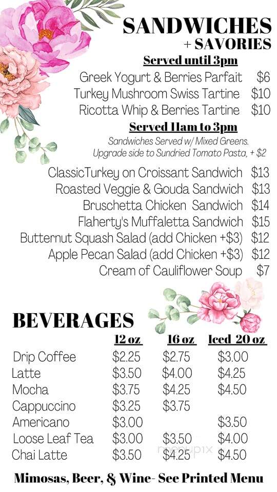 Lux Sucre Desserts - Wilsonville, OR menu_pic