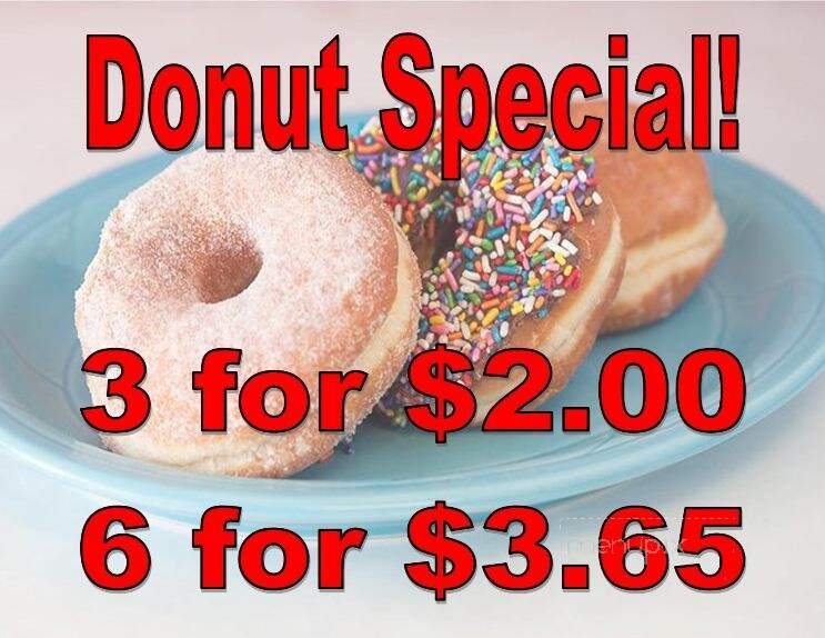 Johnston's Bakery - Sheboygan, WI menu_pic