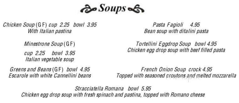 Pronto Joey's - Syracuse, NY menu_pic