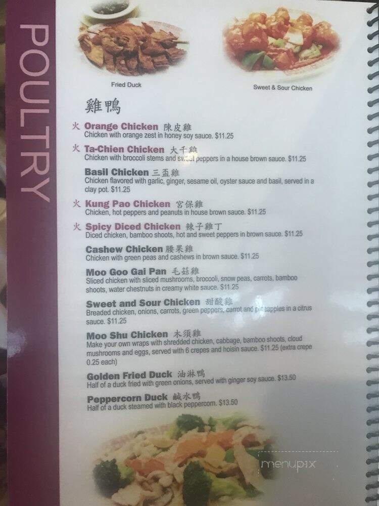 Szechuan Canton Restaurant - Canton, MI menu_pic