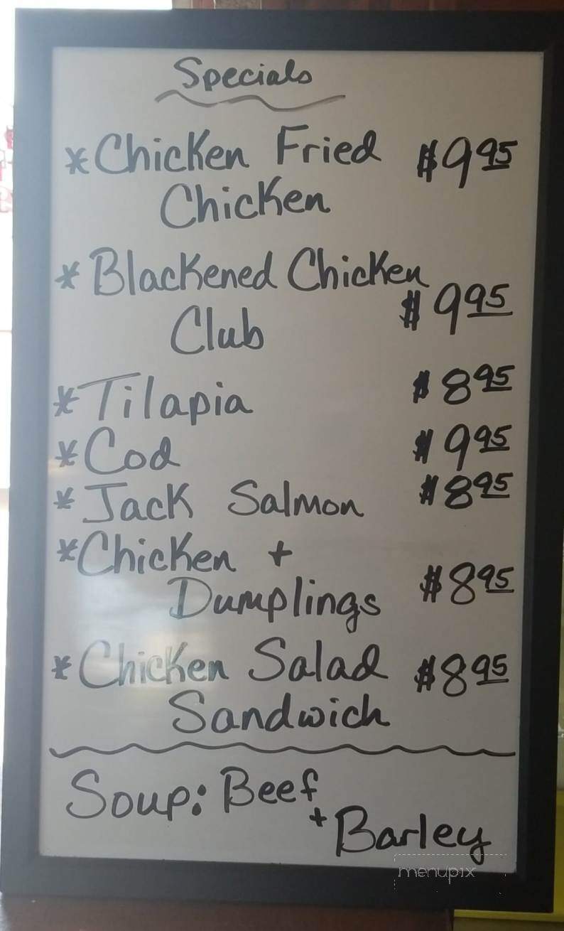 Blue Springs Cafe - Highland, IL menu_pic