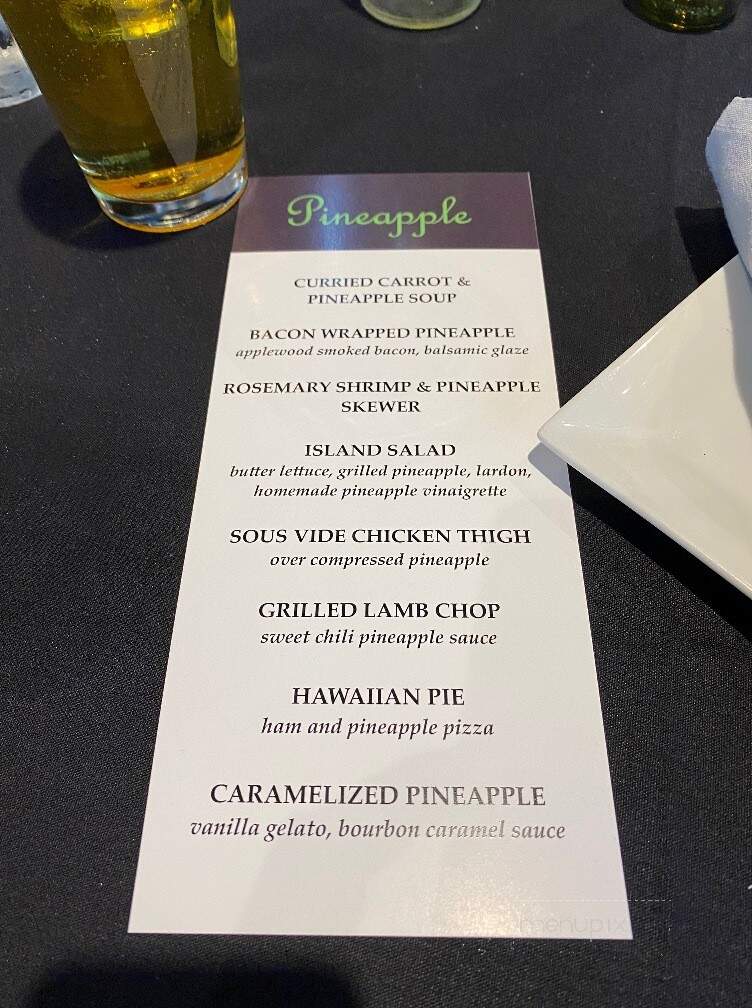 Zinna's Bistro - Cranbury, NJ menu_pic