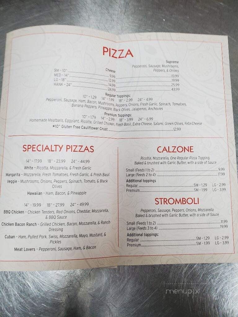Dina's Place - Ocala, FL menu_pic