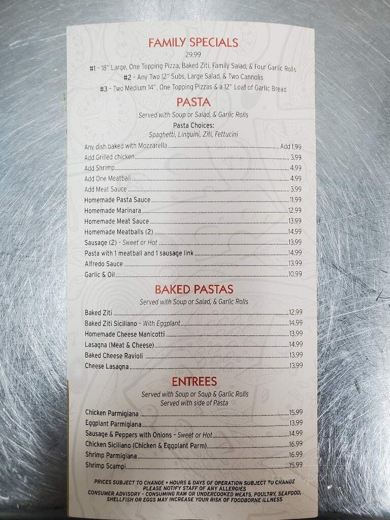 Dina's Place - Ocala, FL menu_pic