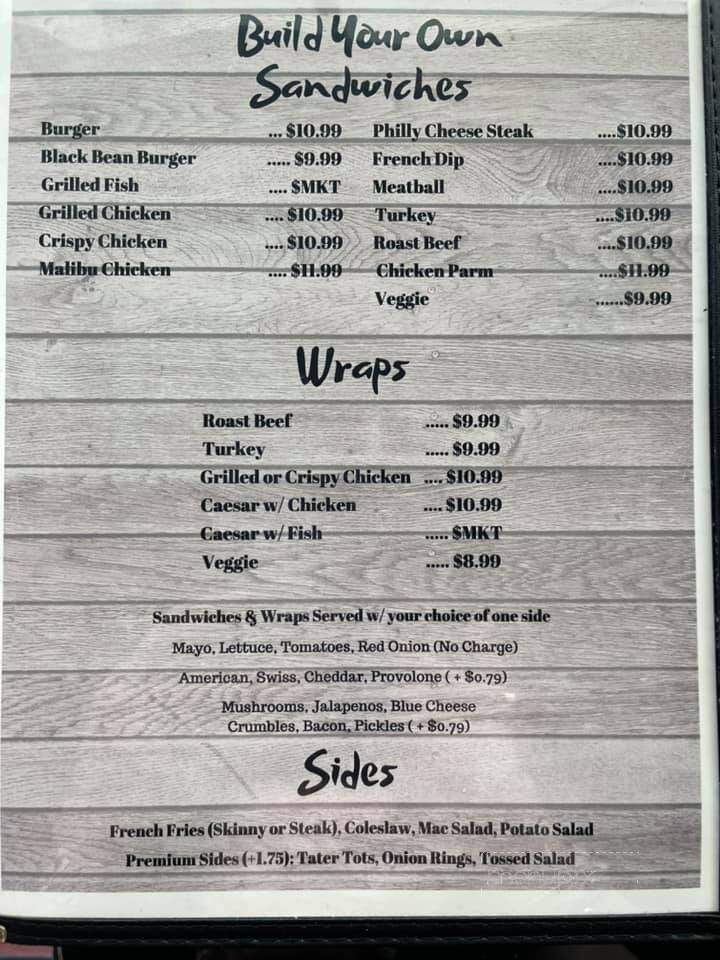 Frankie's Beachside - Indian Harbour Beach, FL menu_pic