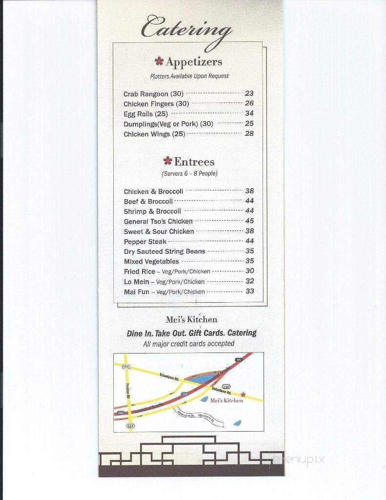Mei's Kitchen - Griswold, CT menu_pic