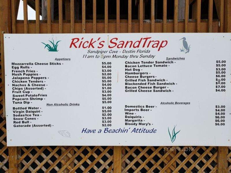 Rick's Sand Trap Beach Bar & Grill - Destin, FL