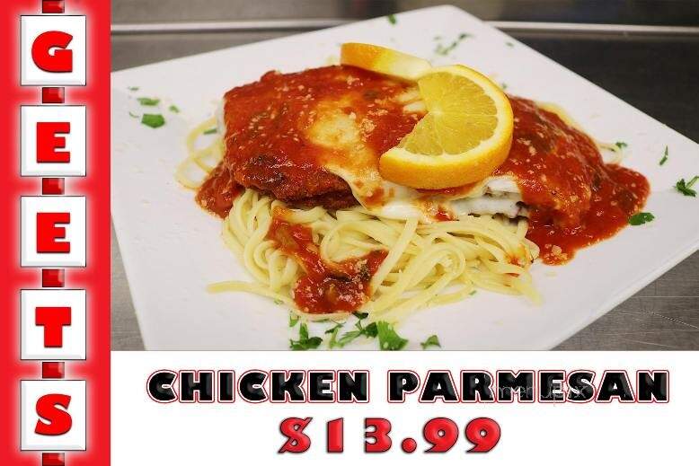 Geet's Diner - Williamstown, NJ menu_pic