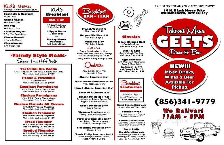 Geet's Diner - Williamstown, NJ