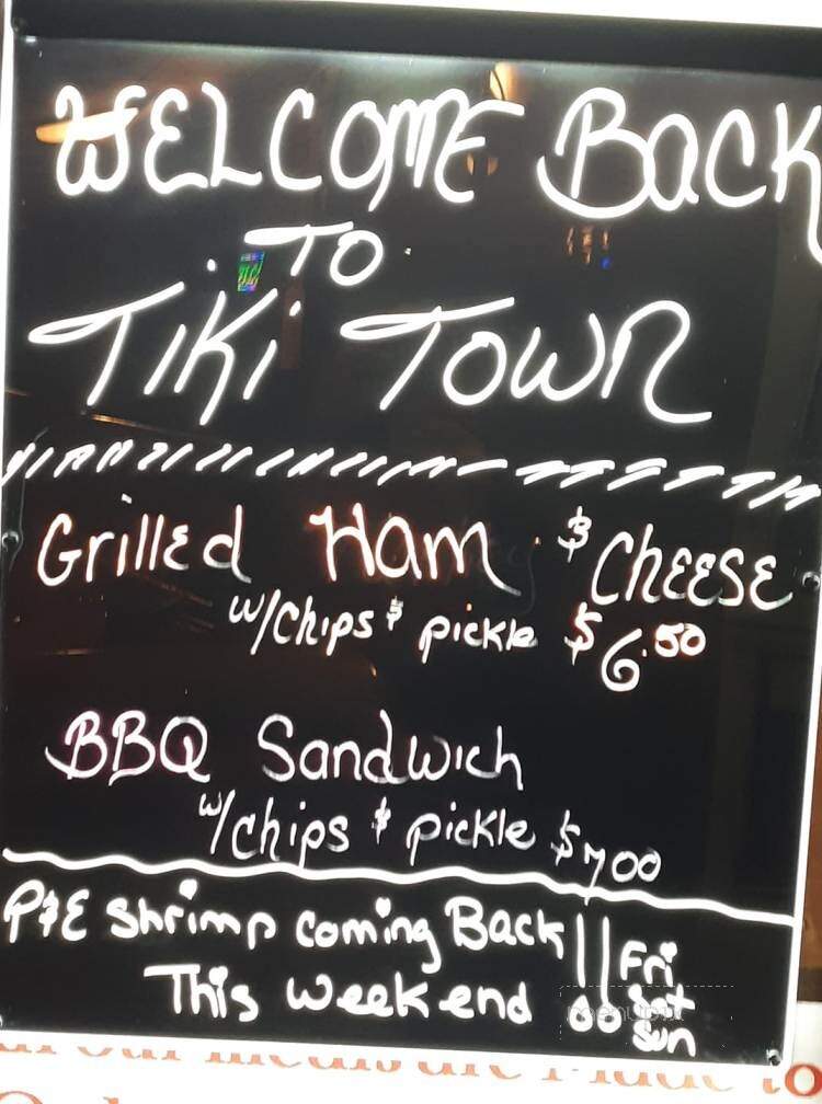 Riverside Tiki Bar & Grill - Lake Lure, NC menu_pic