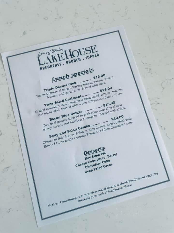 Johnny Black's LakeHouse - Lake Orion, MI menu_pic