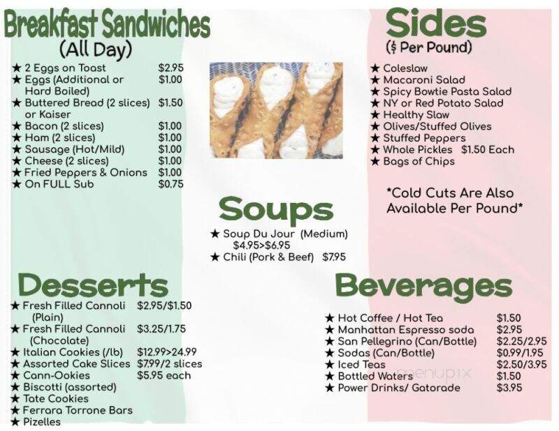 Antonio's Bella Napoli Italian Market - North Palm Beach, FL menu_pic
