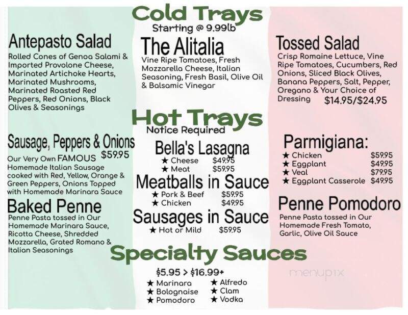 Antonio's Bella Napoli Italian Market - North Palm Beach, FL menu_pic