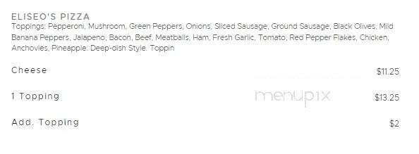 Yalas Pizzeria - Lorain, OH menu_pic