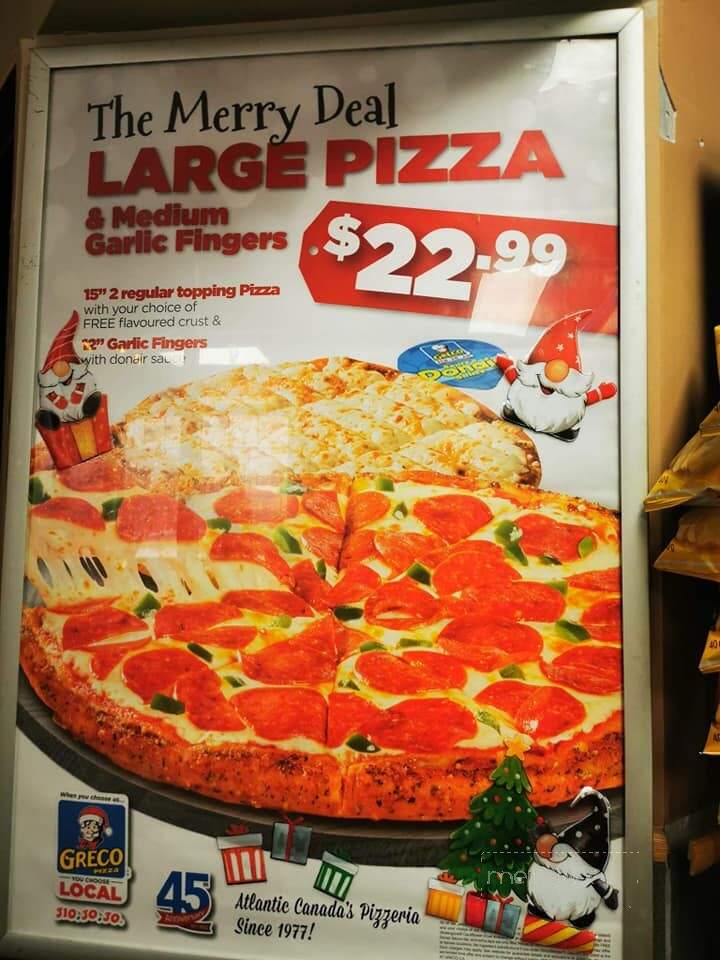 Greco Pizza - Dalhousie, NB menu_pic