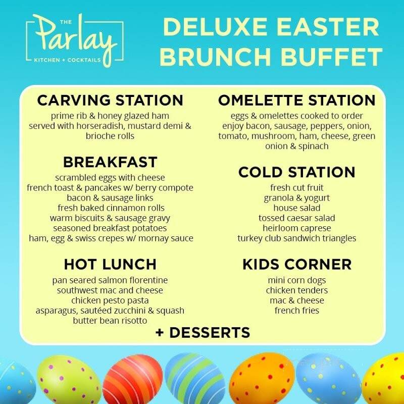 The Parlay Kitchen + Cocktails - Chandler, AZ menu_pic