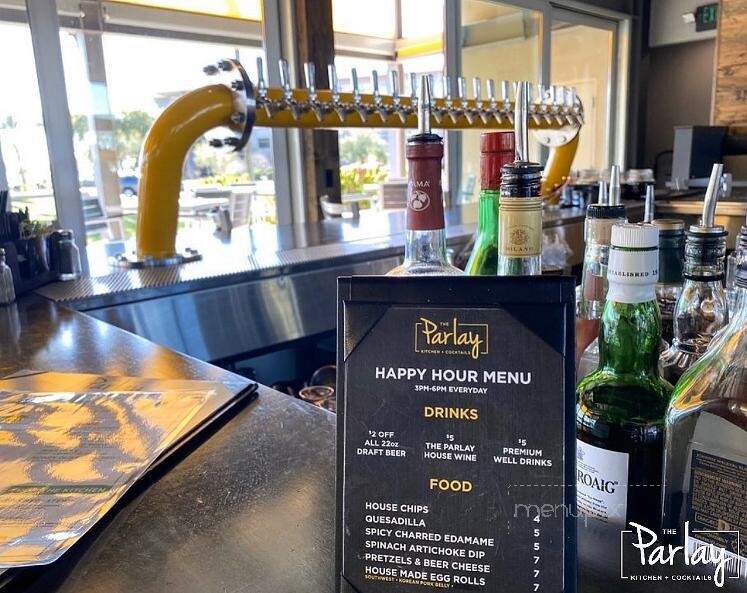 The Parlay Kitchen + Cocktails - Chandler, AZ menu_pic