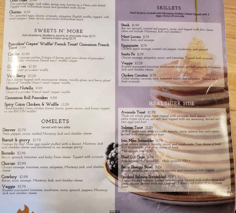 Eggsquisite Cafe - Rockwall, TX menu_pic
