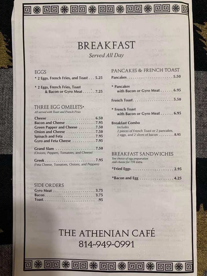 Athenian Cafe - Altoona, PA