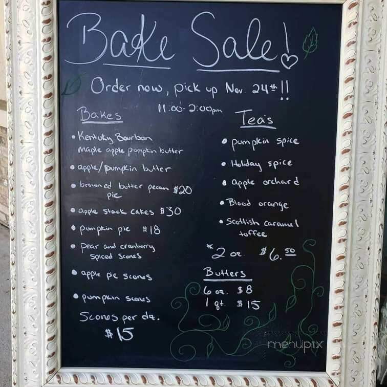 Jessa's Tea Parlor - Woodstock, GA menu_pic