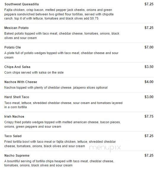Ron-Da-Voo - Vinton, IA menu_pic