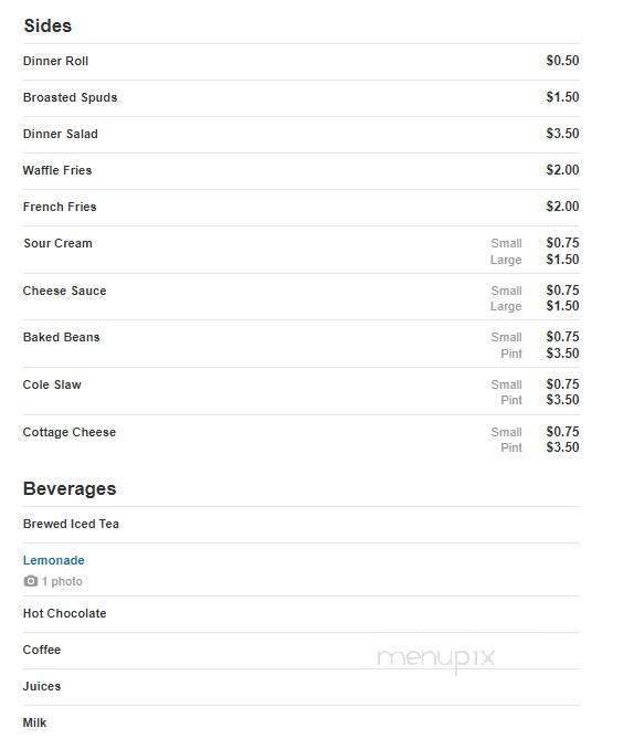 Ron-Da-Voo - Vinton, IA menu_pic