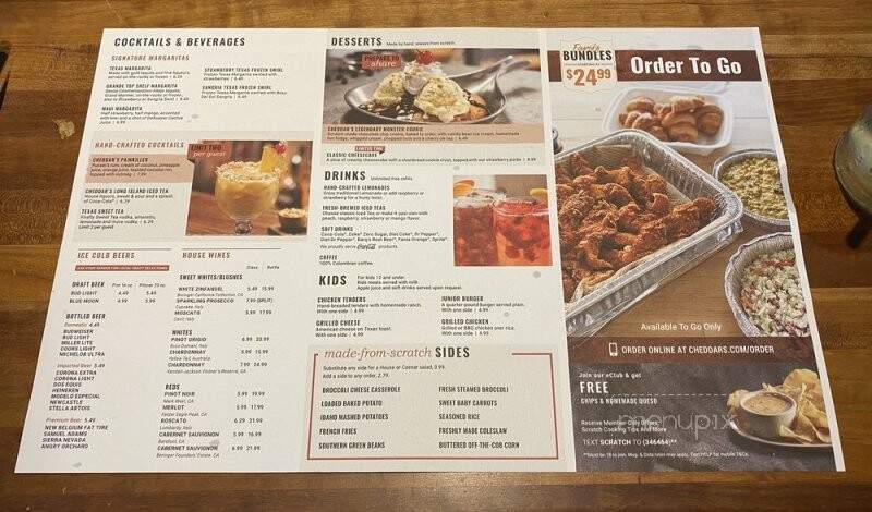 Cheddar's Scratch Kitchen - Centerville, OH menu_pic