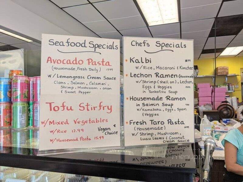 Adela's Country Eatery - Kaneohe, HI menu_pic