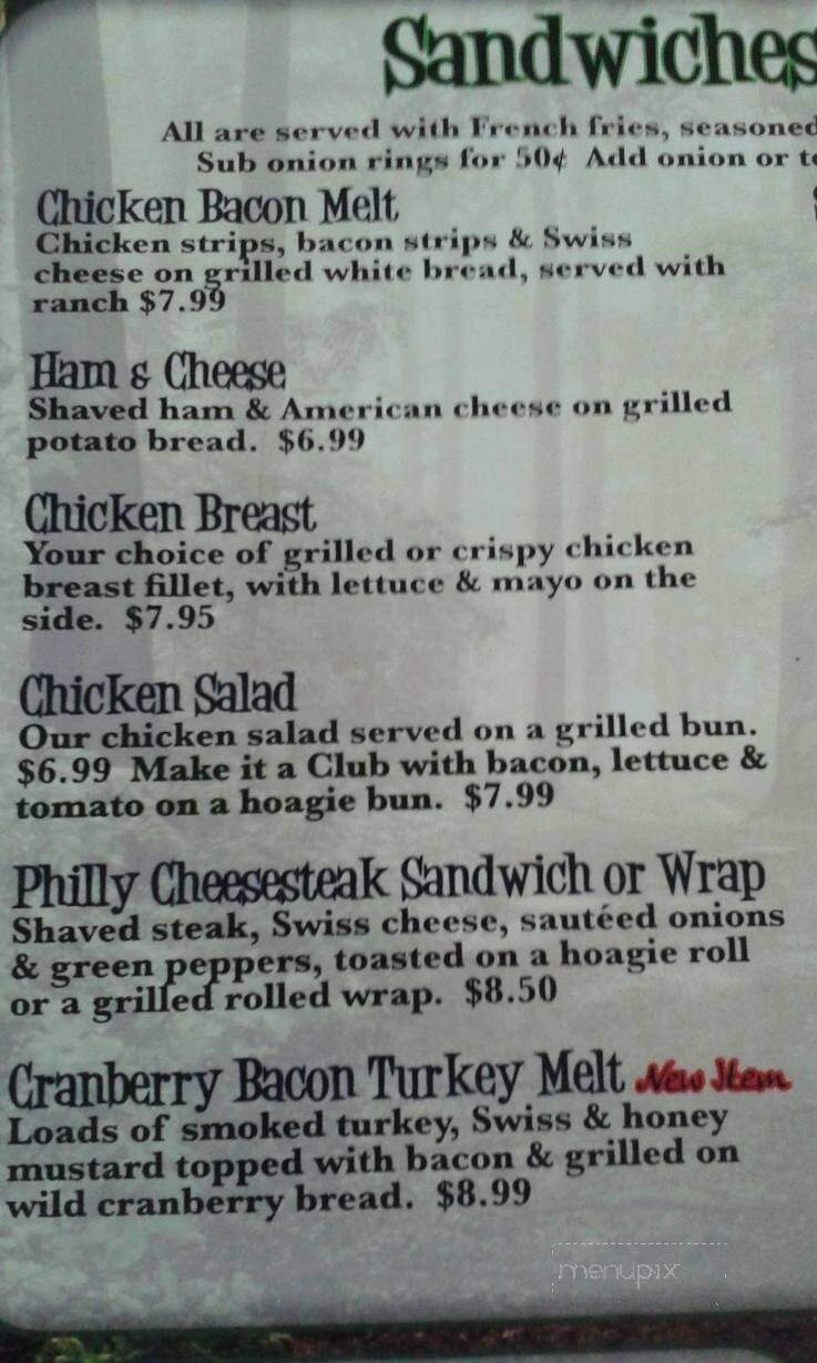 B & B Olympic Bowl - Preston, MN menu_pic