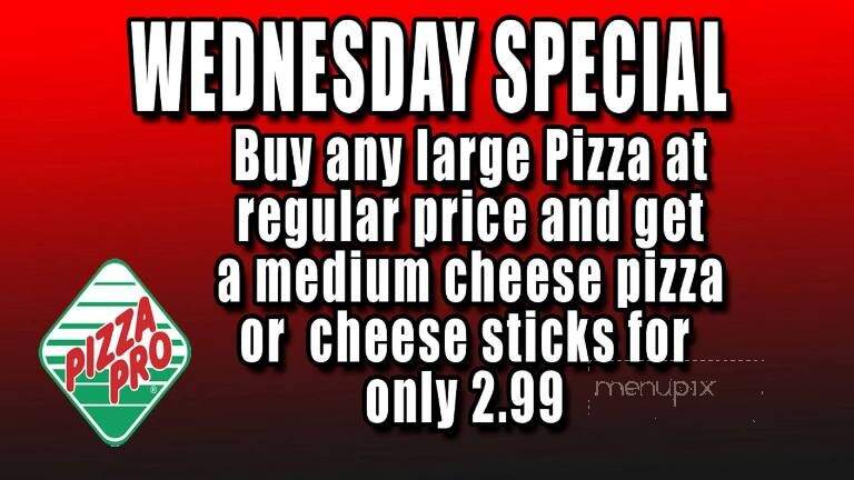 Pj's Fina-Pizza Pro - Ozark, AR menu_pic