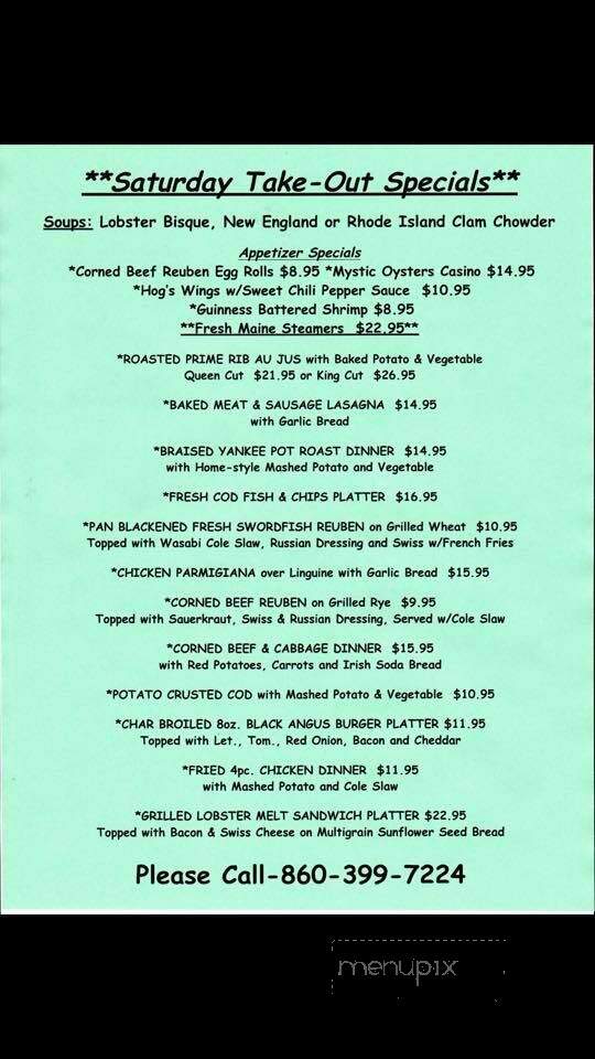 Bill's Seafood Restaurant - Westbrook, CT menu_pic
