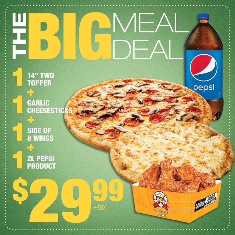 Buster's Pizza - Grande Prairie, AB menu_pic
