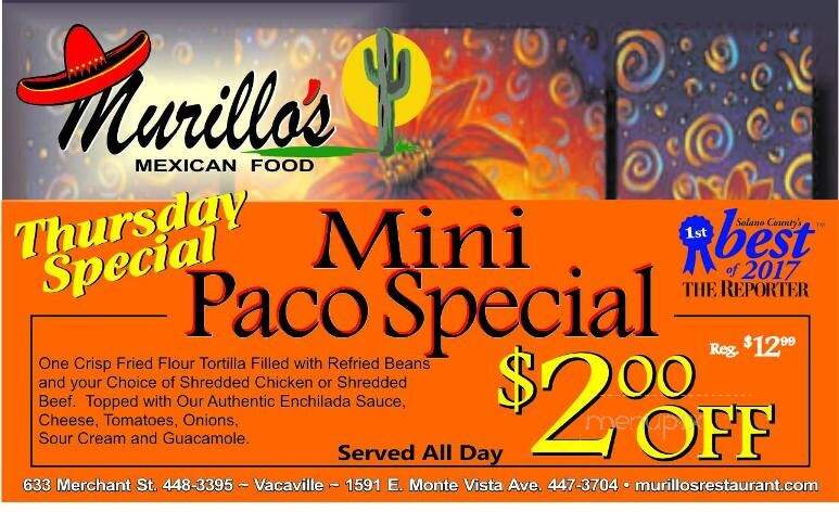 Murillo's Mexican Food - Vacaville, CA