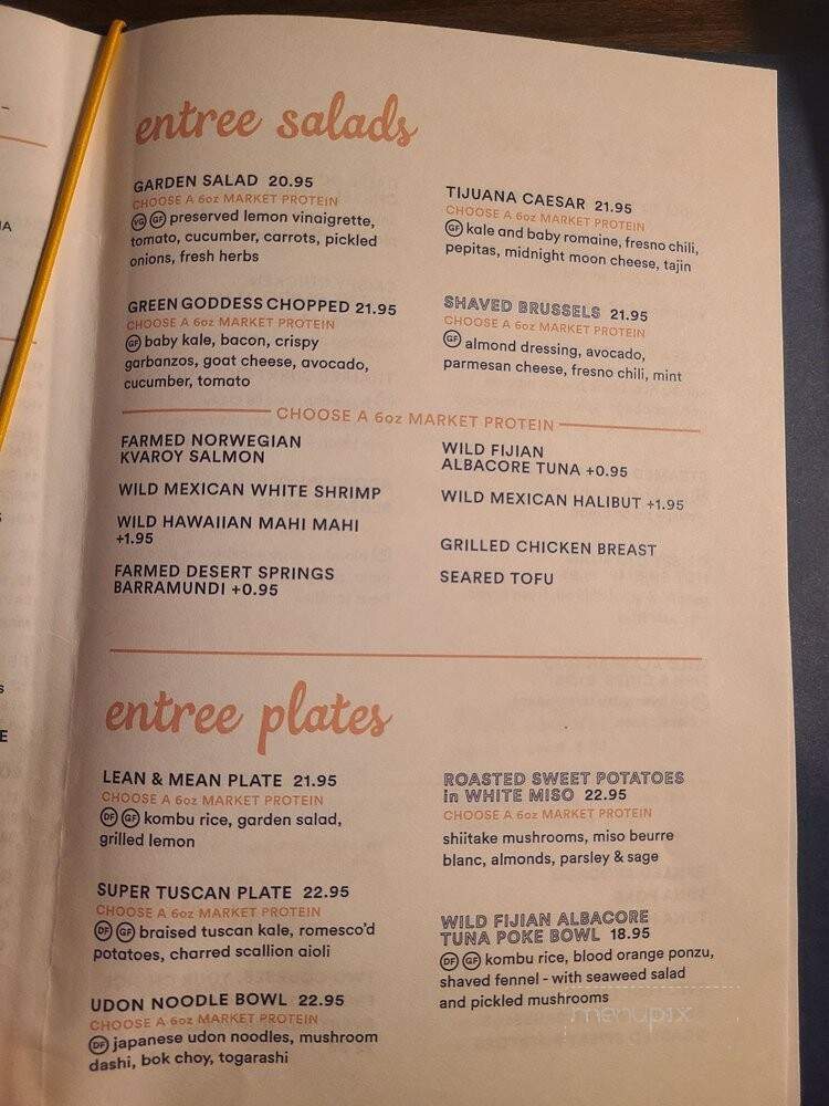 O Sea - Orange, CA menu_pic