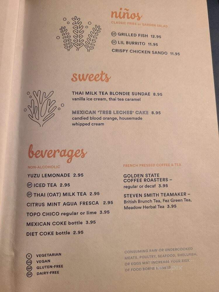 O Sea - Orange, CA menu_pic