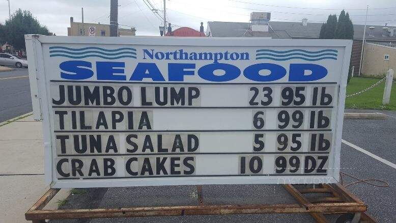 Northampton Seafood - Northampton, PA menu_pic