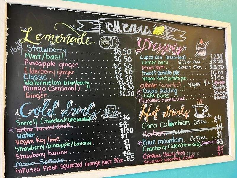 Faubourg - Montclair, NJ menu_pic
