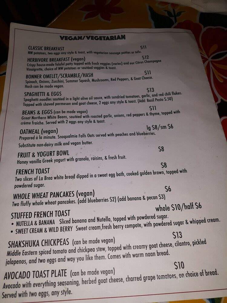 The Garnet Cafe - Coeur D'Alene, ID menu_pic