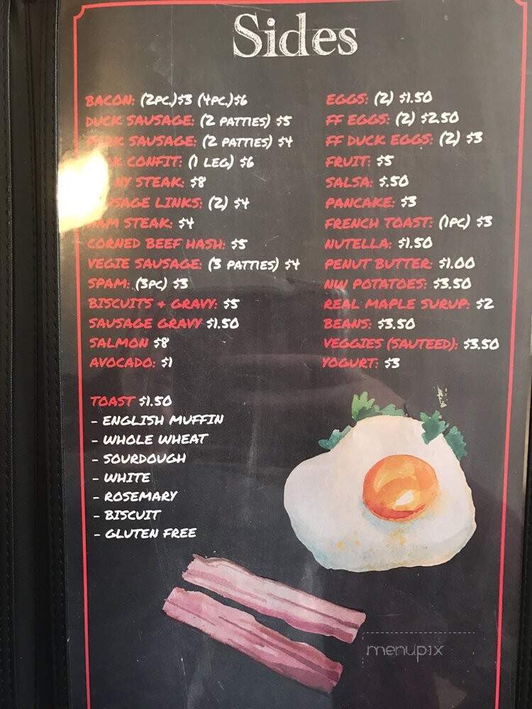 The Garnet Cafe - Coeur D'Alene, ID menu_pic