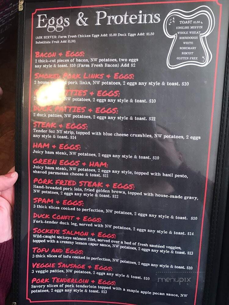 The Garnet Cafe - Coeur D'Alene, ID menu_pic