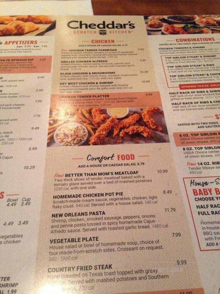 Cheddar's Casual Cafe - Triadelphia, WV menu_pic